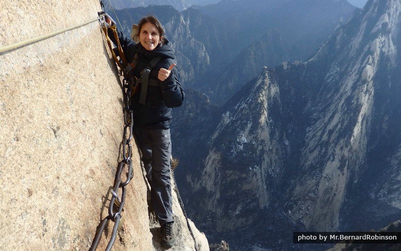 der Huashan Berg