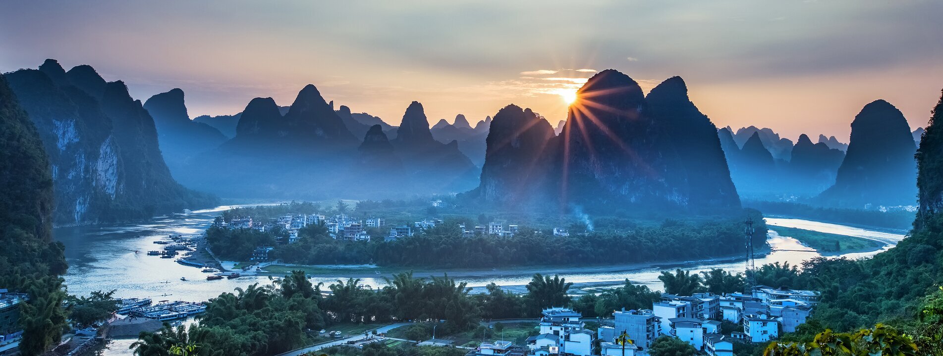 China Wanderung Rundreise