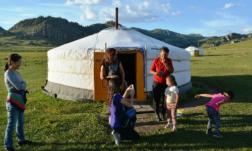 Mongolei Jurte