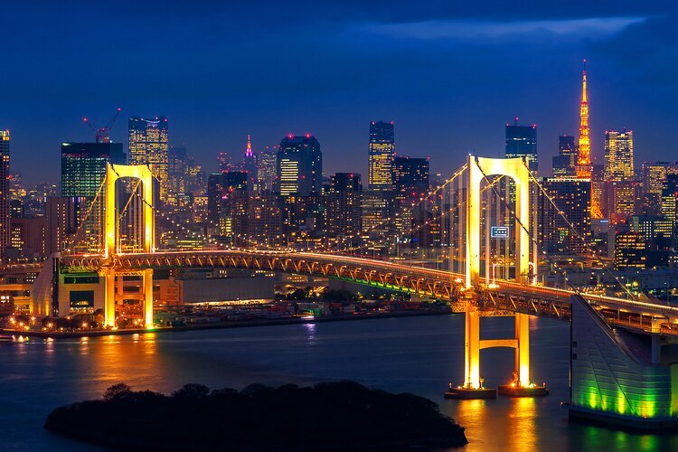 Tokio im Dezember