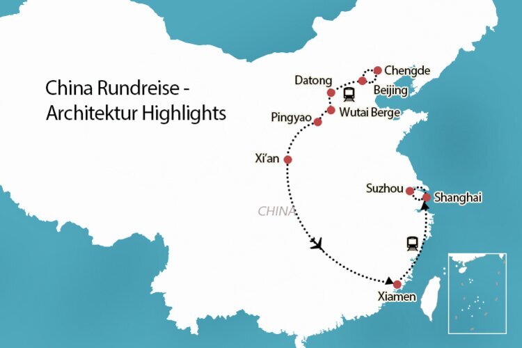 China Rundreise 3 Wochen