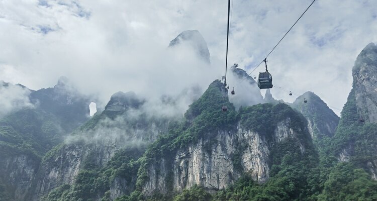 Tianmenshan Seilbahn