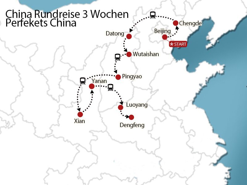 Mit dem Zug Nordchina erleben